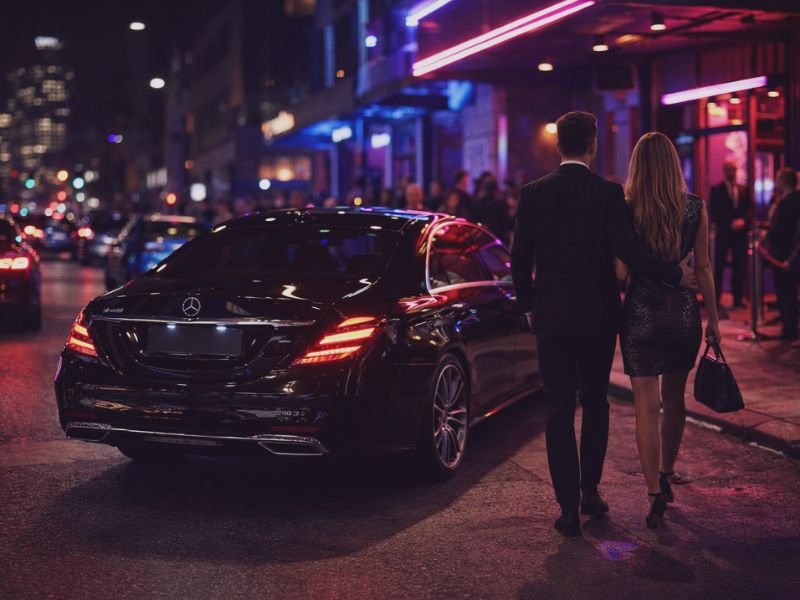 Transfer Krust mercedes night club